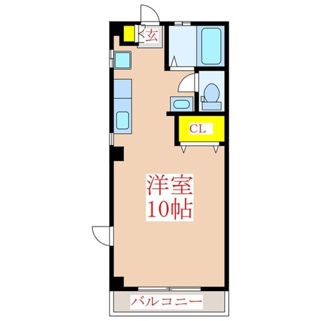 神崎マンション　Ａ棟の物件間取画像